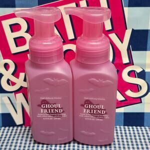 BBW Ghoul Friend Gentle & Clean Foaming Hand Soap | 2 Pack Pink Bat Bottle